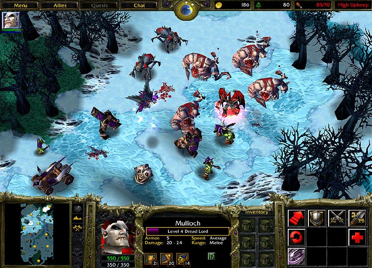 Screenshot de Warcraft 3: Reign of Chaos.