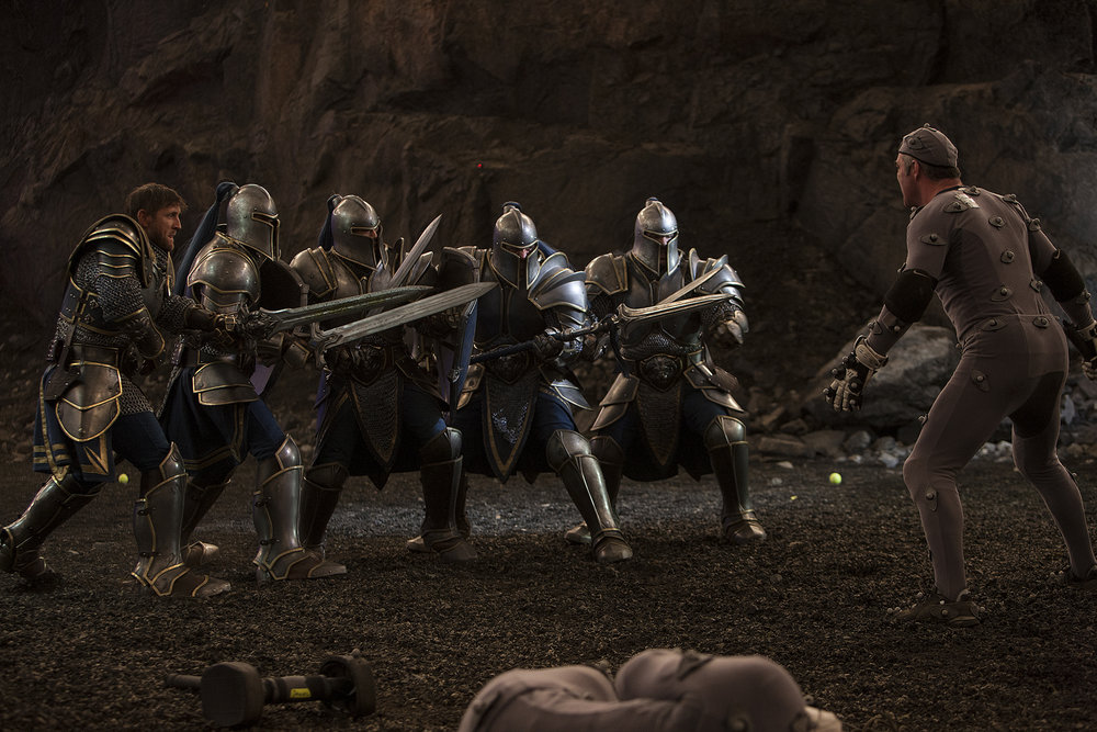 Photo du tournage du film Warcraft réalisée par Will McCoy.