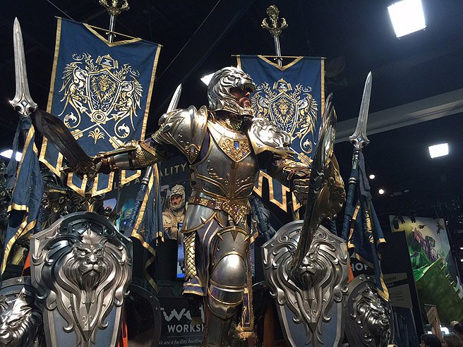 Stand du film Warcraft à la Comic Con