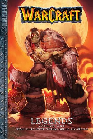 Couverture du Tome 1 du manga Warcraft: Legends.