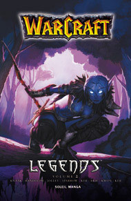 Couverture du Tome 2 du manga Warcraft: Legends.
