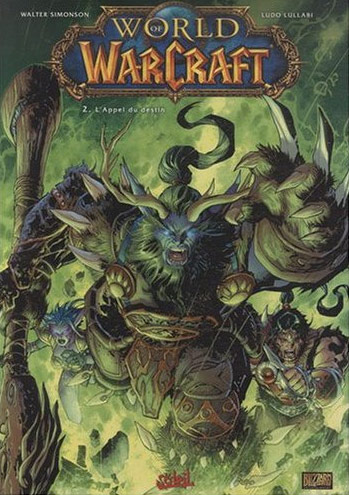 Couverture tome 2 de la version française du comic World of Warcraft.