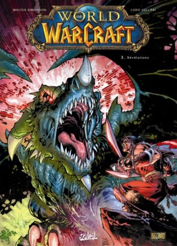 Couverture tome 3 de la version française du comic World of Warcraft.