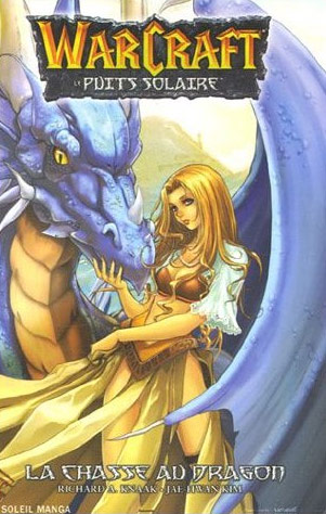 Couverture du tome 1 de la Trilogie du Puits Solaire, un manga Warcraft.